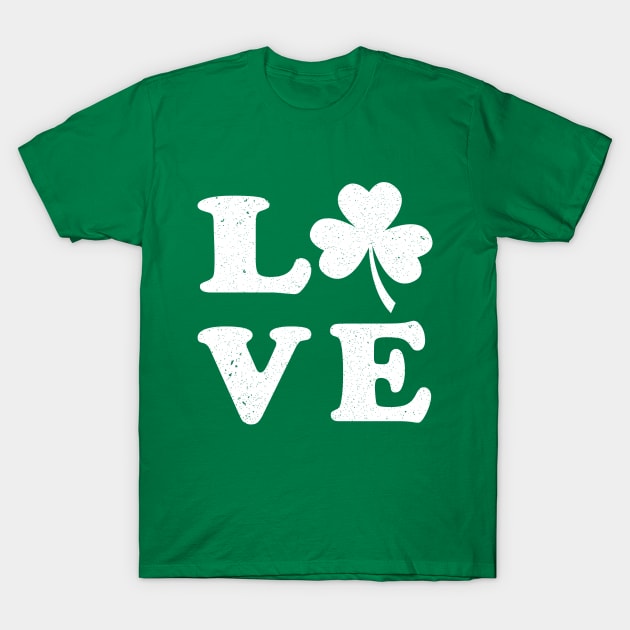 Love St Patricks Day T-Shirt by LEGO